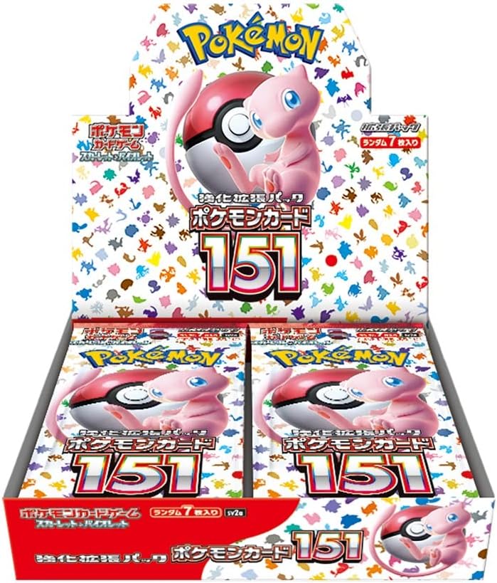 Pokemon Card 151 Extra booster box SV2a