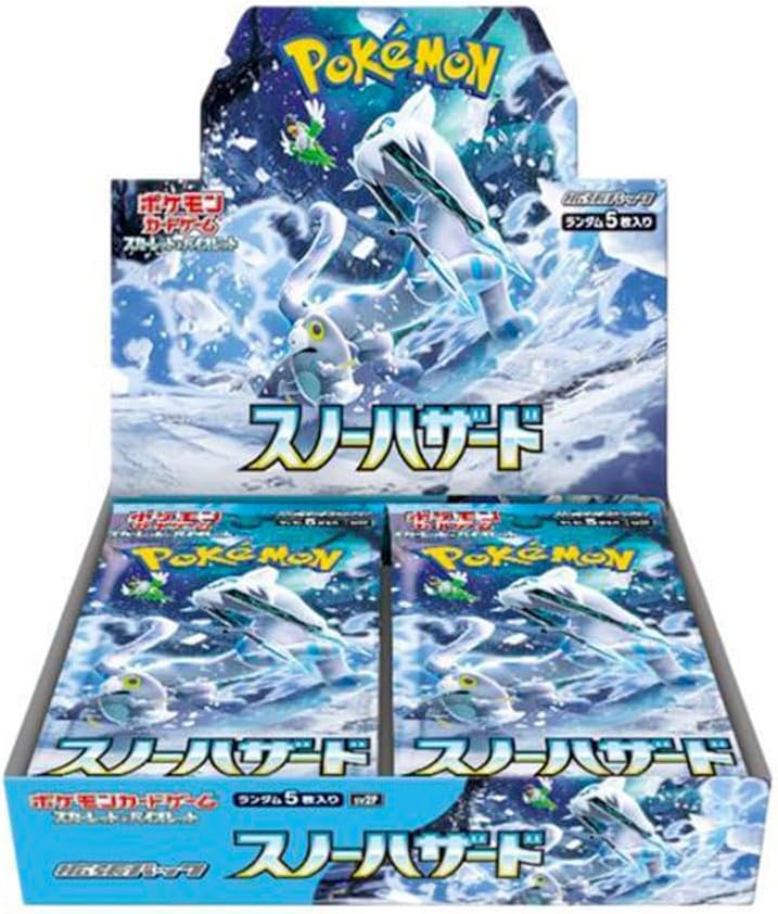 Pokemon Card Snow Hazard booster box SV2P