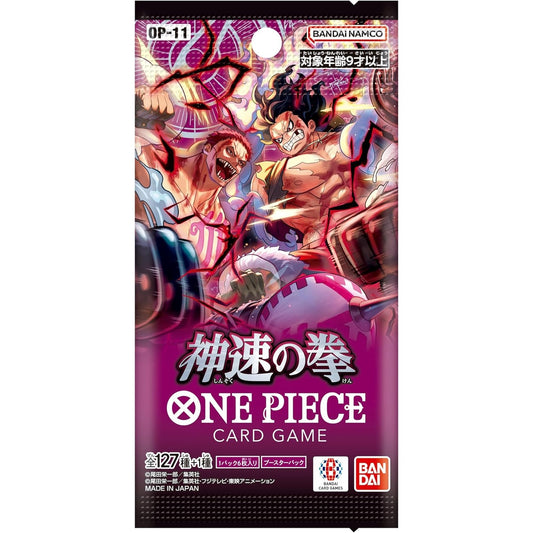 ONE PIECE CARD GAME OP-11 Godspeed Fist Booster BOX Japanese version