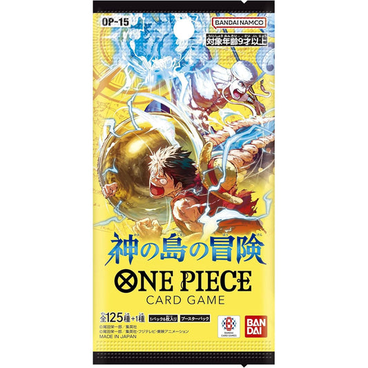 ONE PIECE CARD GAME OP-15 Adventure on KAMI’s Island Booster BOX Japanese version