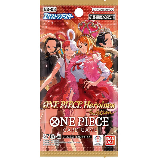 ONE PIECE CARD GAME EB-03 ONE PIECE Heroines edition Booster BOX Japanese version