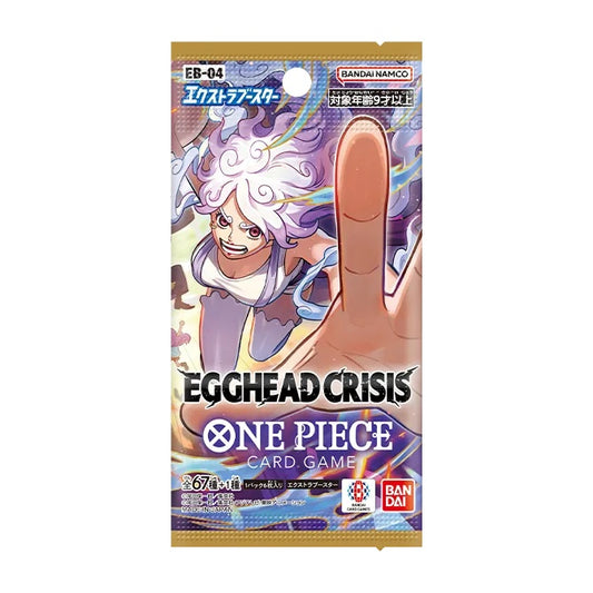 ONE PIECE CARD GAME EB-04 EGGHEAD CRISIS Extra Booster BOX Japanese version