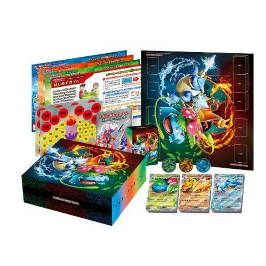 Pokemon Card Game Scarlet & Violet Special Deck Set EX Fushigibana, Charizard, Blastoise