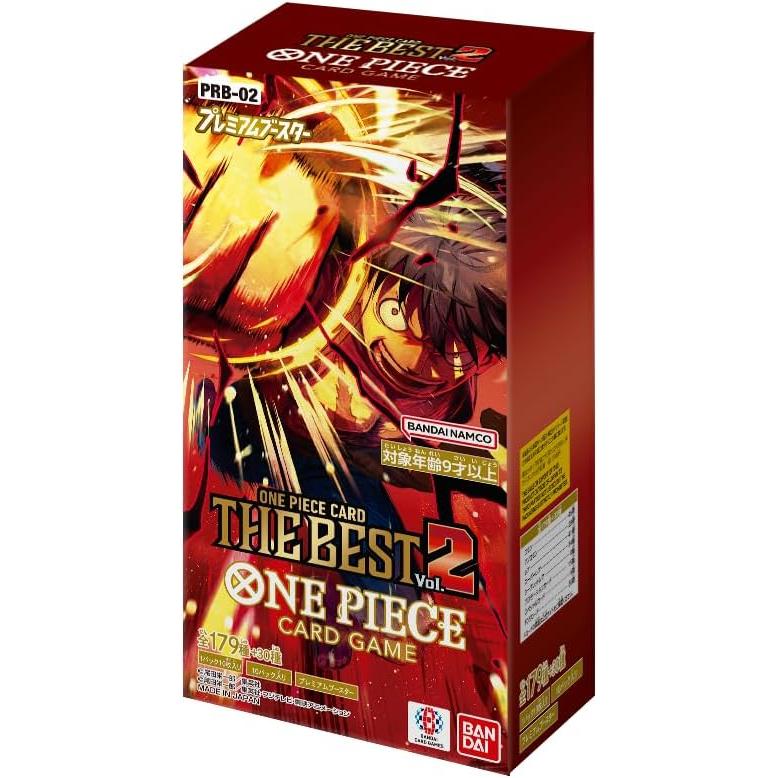 ONE PIECE CARD GAME PRB-02 ONE PIECE CARD THE BEST vol.2 Premium Booster BOX