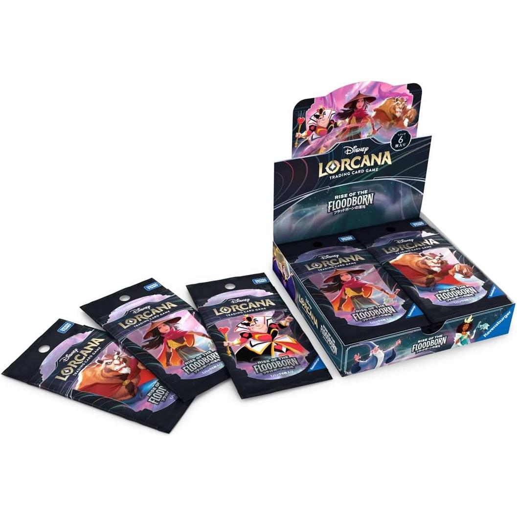 Disney Lorcana TCG Japanese Version Booster Pack: RISE OF THE FLOODBORN