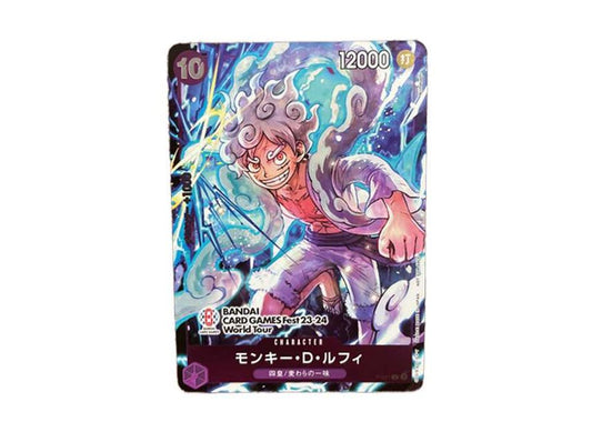 [PSA10]Monkey D Luffy P [P-041] (BANDAI CARD GAMES Fest23-24 World Tour)