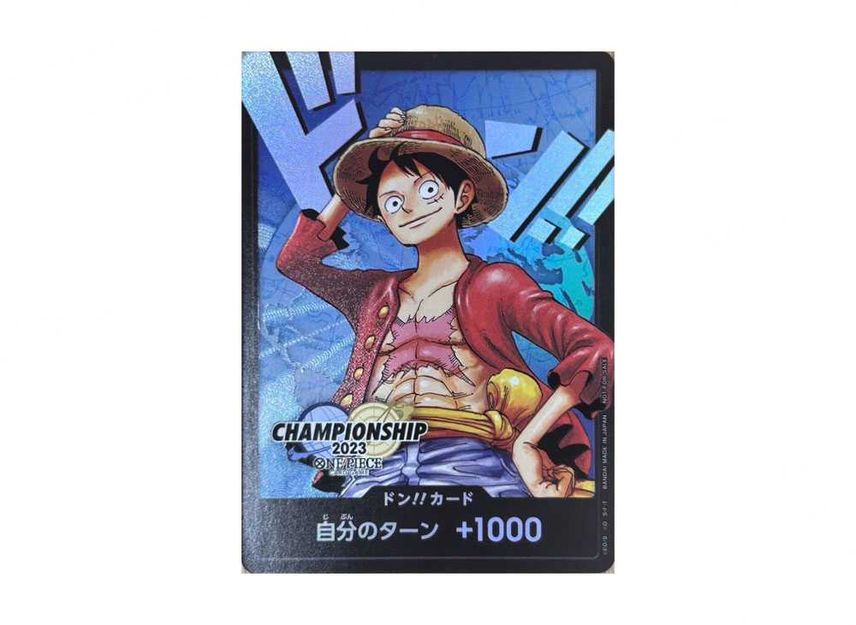 [PSA10]DON!! Card : Monkey.D.Luffy (Promotional Card "Champion Ship 2023 World Final Prize")