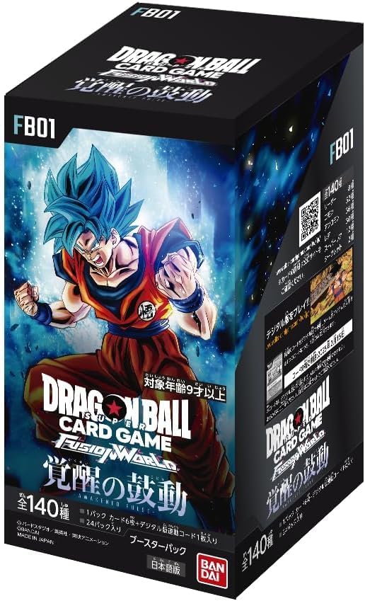 DRAGON BALL SUPER CARD GAME FUSION WORLD FB-01 AWAKENED PULSE booster box