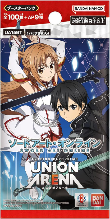 UNION ARENA Sword Art Online SAO Booster Box UA15BT