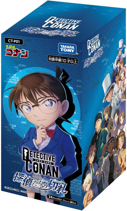 Detective Conan Trading Card Game Detectives' Joker CT-P01 Booster Pack BOX (24 packs included)