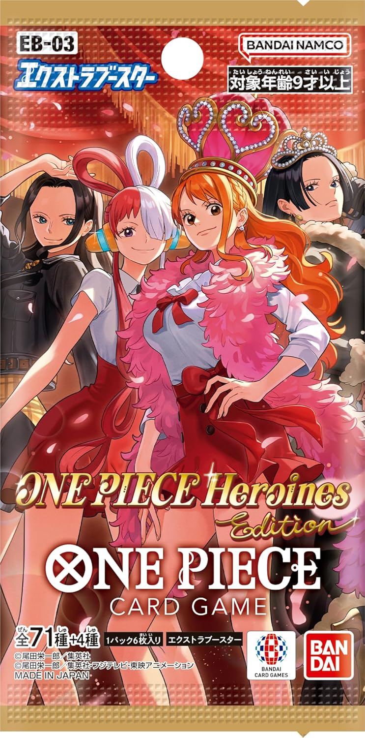 ONE PIECE CARD GAME EB-03 ONE PIECE Heroines edition Booster BOX Japanese version