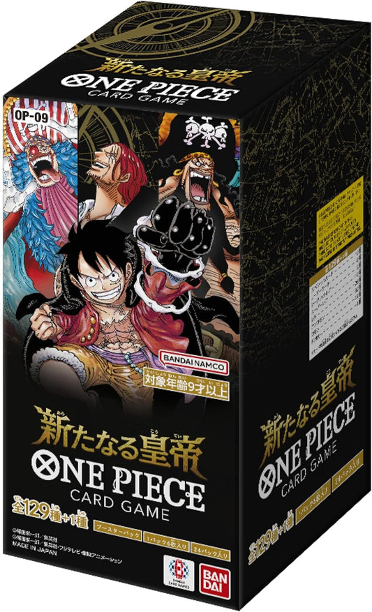 ONE PIECE CARD GAME OP-09 The New Emperor Booster BOX
