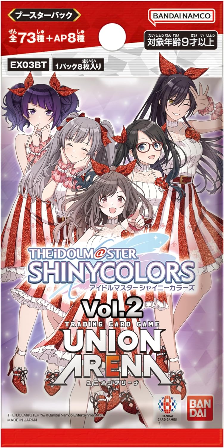 UNION ARENA THE IDOLM@STER SHINY COLORS Vol.2 Booster Box EX03BT