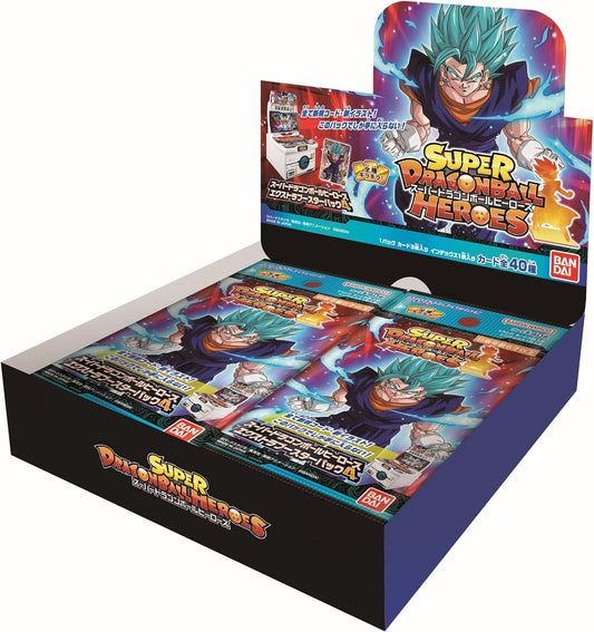 SUPER DRAGONBALL HEROES Extra booster pack 4