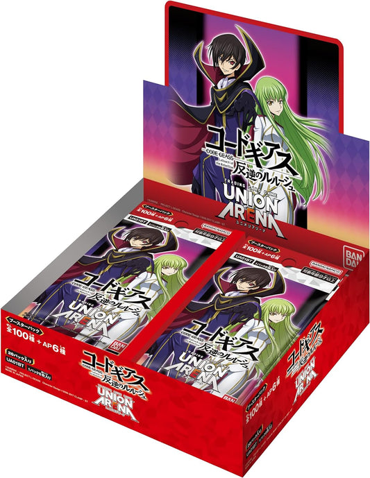 UNION ARENA Code Geass Lelouch of the Rebellion Booster Box UA01BT