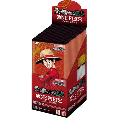 ONE PIECE CARD GAME OP-13 CARRYING ON HIS WILL Booster BOX Japanese version