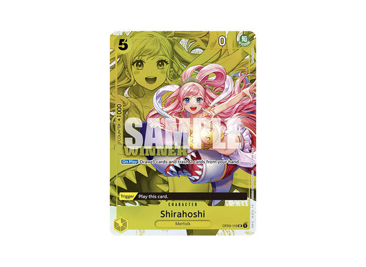 [PSA10] Shirahoshi UC [OP03-116] [EN](Promotional Card "Tournament Pack Vol.6 -Winner-")