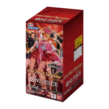 ONE PIECE CARD GAME EB-03 ONE PIECE Heroines edition Booster BOX Japanese version
