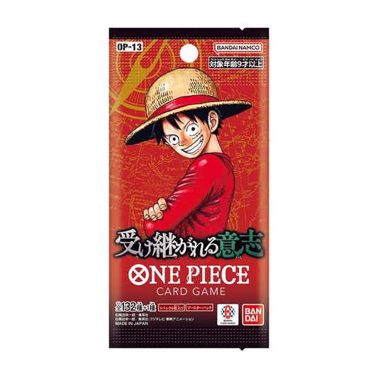 ONE PIECE CARD GAME OP-13 CARRYING ON HIS WILL Booster BOX Japanese version