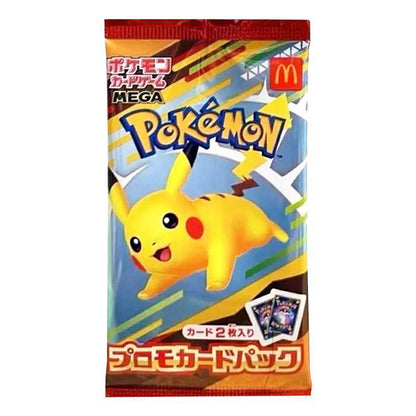 Pokemon Card Game MEGA McDonald's Happy Set 2025 Promo Card Pack