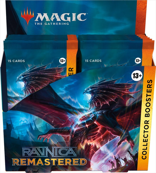 MTG Ravnica Remaster Collector / Booster English Version 1BOX Quantity: 12 * Not returned or exchanged for imported goods due to poor package